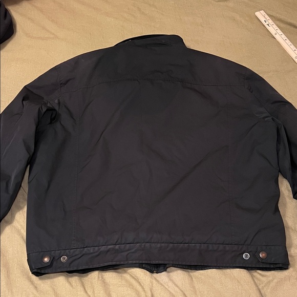 Vintage Polo by Ralph Lauren Men's Navy Windbreaker - Picture 8 of 12